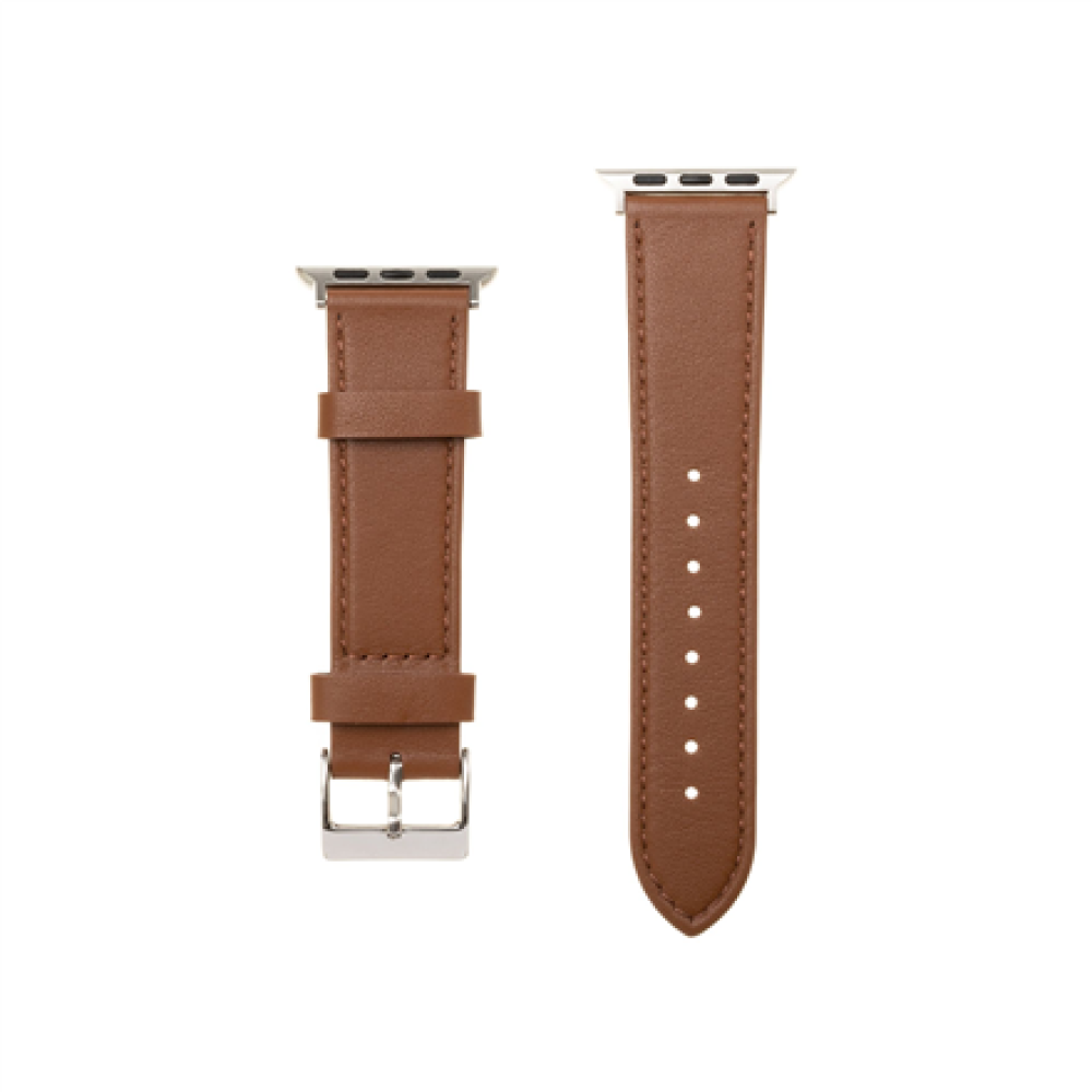Fixed , Strap for Apple Watch 42/44/45/46/49mm , Brown , Leather