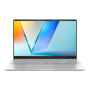 Asus Vivobook S 15 OLED S5507QA-MA001W , Cool Silver , 15.6 , OLED , 3K , 2880 x 1620 pixels , Glossy , Snapdragon X Elite , 32 GB , LPDDR5X , Solid-state drive capacity 1000 GB , Qualcomm Adreno GPU , Windows 11 Home , 802.11be , Bluetooth version 5.4 , 