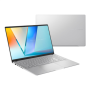 Asus Vivobook S 15 OLED S5507QA-MA001W , Cool Silver , 15.6 , OLED , 3K , 2880 x 1620 pixels , Glossy , Snapdragon X Elite , 32 GB , LPDDR5X , Solid-state drive capacity 1000 GB , Qualcomm Adreno GPU , Windows 11 Home , 802.11be , Bluetooth version 5.4 , 
