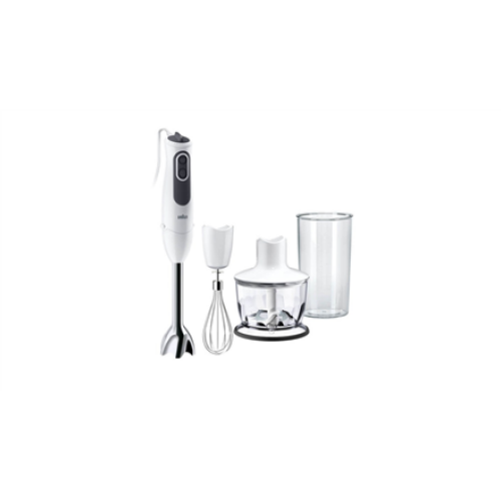 Braun , Hand Blender , MQ 3135 MultiQuick 3 Vario , Hand Blender , 750 W , Number of speeds 11 , Turbo mode , Chopper , White