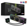 Gamemax CPU Liquid Cooler , HAILSTORM 360 LCD BK , Black