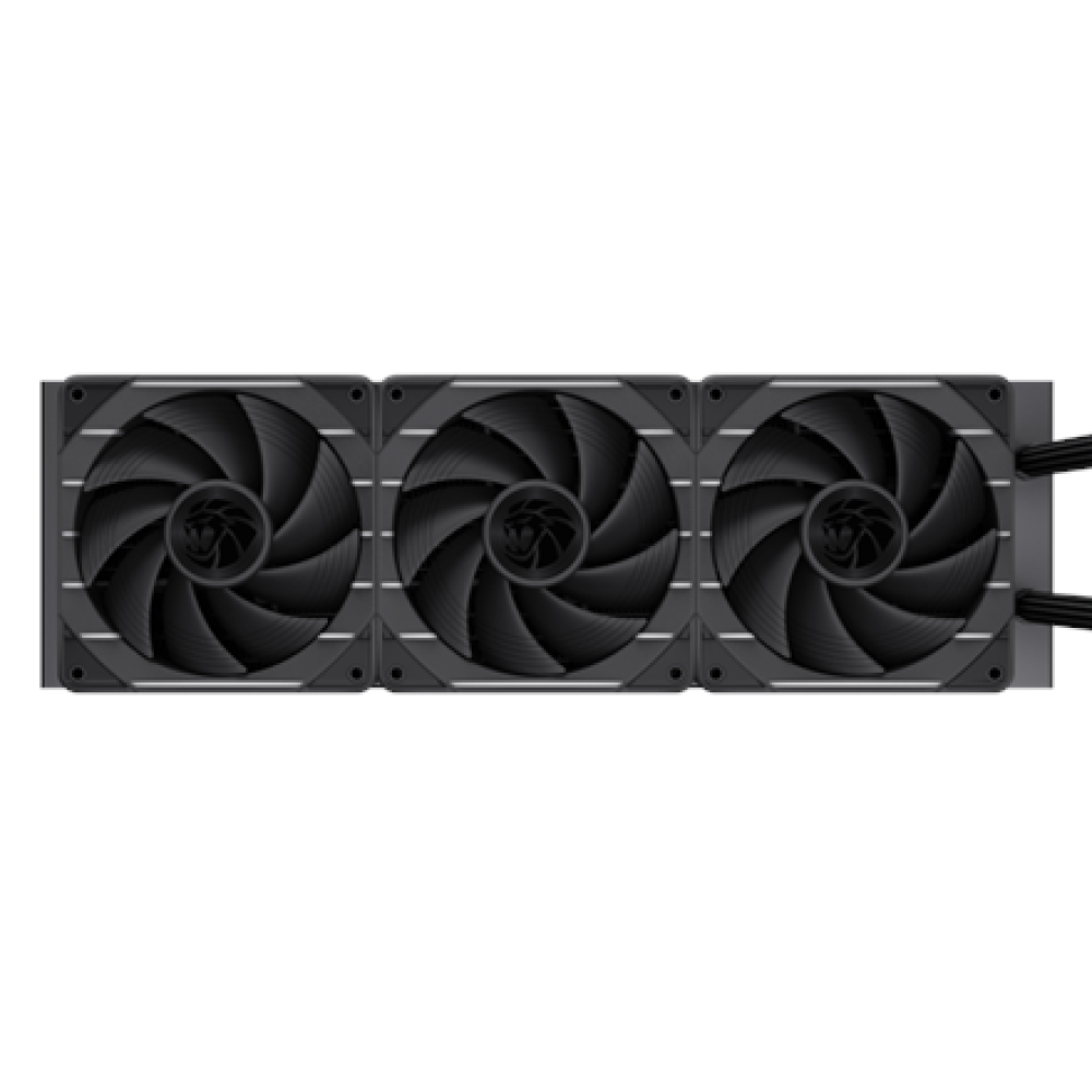 Gamemax CPU Liquid Cooler , HAILSTORM 360 LCD BK , Black