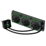 Gamemax CPU Liquid Cooler , HAILSTORM 360 LCD BK , Black