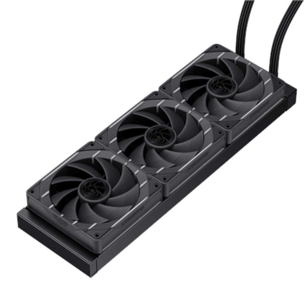 Gamemax CPU Liquid Cooler , HAILSTORM 360 LCD BK , Black