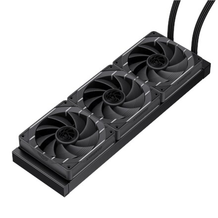 Gamemax CPU Liquid Cooler , HAILSTORM 360 LCD BK , Black