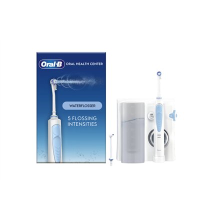 Oral-B Dental Irrigator , OxyJet MD20 , 600 ml , Number of heads 2 , White