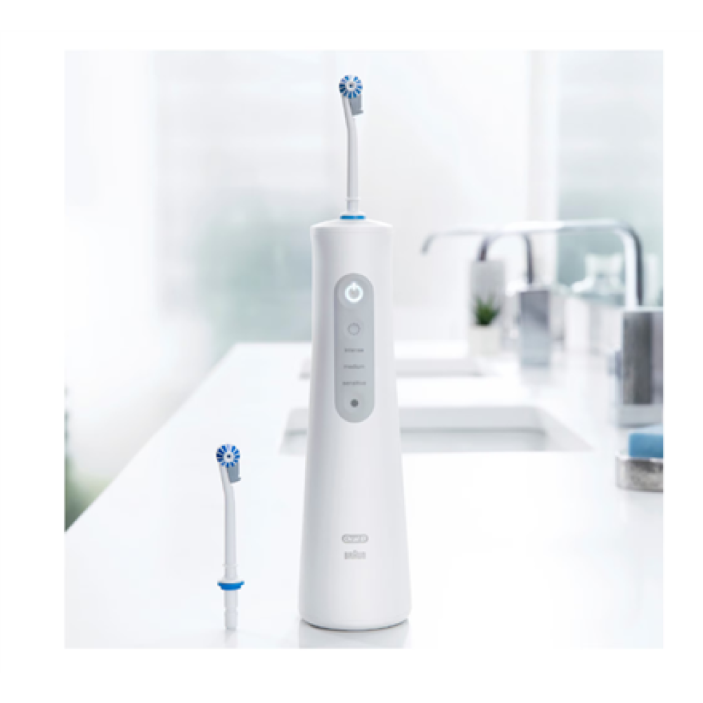 Oral-B Dental Irrigator , OxyJet MD20 , 600 ml , Number of heads 2 , White