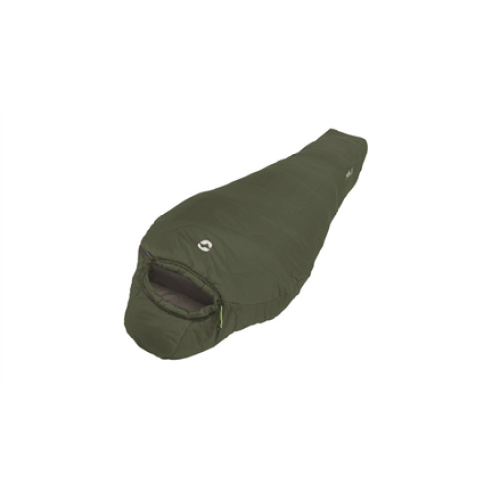 Outwell Elm Lux Sleeping Bag 220 x 85 cm 2 way open - auto lock Dark Green