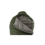 Outwell Elm Lux Sleeping Bag 220 x 85 cm 2 way open - auto lock Dark Green