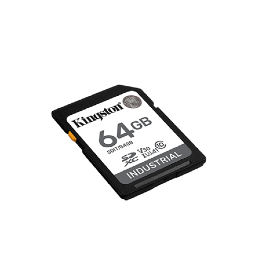 Kingston , Memory Card , SDIT/64GB , 64 GB , SD , Flash memory class Class 10, UHS-I, U3, V30, A1
