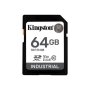 Kingston , Memory Card , SDIT/64GB , 64 GB , SD , Flash memory class Class 10, UHS-I, U3, V30, A1