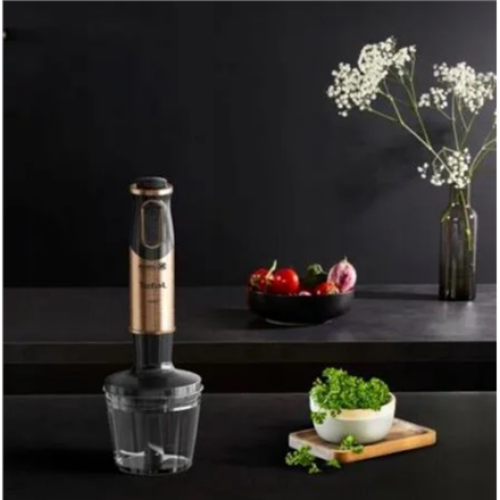 TEFAL HB656G10 , Hand Blender , 1000 W , Number of speeds 20 , Black/Copper