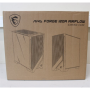 SALE OUT. MSI MAG FORGE 120A AIRFLOW , PC Case , MAG FORGE 120A AIRFLOW , Side window , Black , Mid-Tower , DAMAGED PACKAGING , Power supply included No , ATX