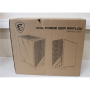 SALE OUT. MSI MAG FORGE 120A AIRFLOW , PC Case , MAG FORGE 120A AIRFLOW , Side window , Black , Mid-Tower , DAMAGED PACKAGING , Power supply included No , ATX