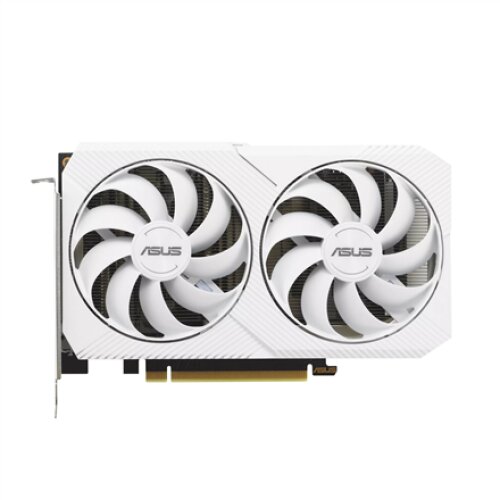 Asus DUAL-RTX3060-O8G-WHITE NVIDIA, 8 GB, GeForce RTX 3060, GDDR6, PCI Express 4.0, HDMI ports quantity 1, Memory clock speed 15000 MHz