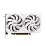 Asus DUAL-RTX3060-O8G-WHITE NVIDIA, 8 GB, GeForce RTX 3060, GDDR6, PCI Express 4.0, HDMI ports quantity 1, Memory clock speed 15000 MHz