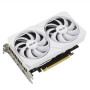 Asus DUAL-RTX3060-O8G-WHITE NVIDIA, 8 GB, GeForce RTX 3060, GDDR6, PCI Express 4.0, HDMI ports quantity 1, Memory clock speed 15000 MHz