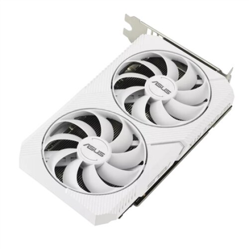 Asus DUAL-RTX3060-O8G-WHITE NVIDIA, 8 GB, GeForce RTX 3060, GDDR6, PCI Express 4.0, HDMI ports quantity 1, Memory clock speed 15000 MHz