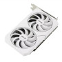 Asus DUAL-RTX3060-O8G-WHITE NVIDIA, 8 GB, GeForce RTX 3060, GDDR6, PCI Express 4.0, HDMI ports quantity 1, Memory clock speed 15000 MHz