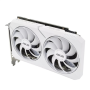 Asus DUAL-RTX3060-O8G-WHITE NVIDIA, 8 GB, GeForce RTX 3060, GDDR6, PCI Express 4.0, HDMI ports quantity 1, Memory clock speed 15000 MHz