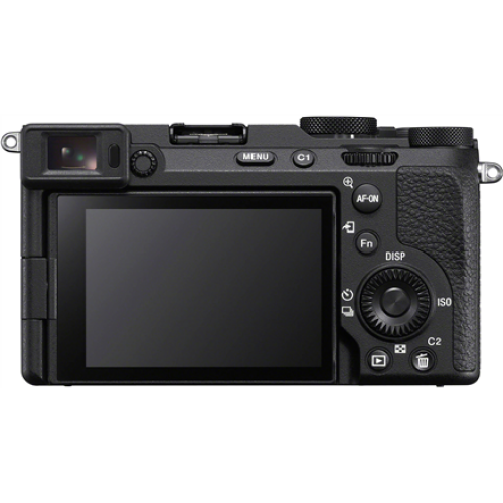 Mirrorless Camera Kit , Black , Fast Hybrid AF , ISO 204800 , Magnification 0.70 x , 33 MP , Full-Frame Camera kit with 28-60mm Lens , Alpha A7C II , CMOS , Viewfinder , Wi-Fi