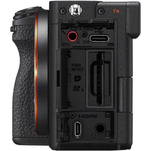 Mirrorless Camera Kit , Black , Fast Hybrid AF , ISO 204800 , Magnification 0.70 x , 33 MP , Full-Frame Camera kit with 28-60mm Lens , Alpha A7C II , CMOS , Viewfinder , Wi-Fi