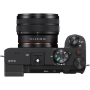 Mirrorless Camera Kit , Black , Fast Hybrid AF , ISO 204800 , Magnification 0.70 x , 33 MP , Full-Frame Camera kit with 28-60mm Lens , Alpha A7C II , CMOS , Viewfinder , Wi-Fi