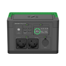 APC OffGrid Portable Power Station 330, 230V, 332Wh Lithium-ion, LCD, 2 CEE 7/3 Schuko outlets, Sinewave, 3 USB-A, 1 USB-C, Wireless Charger , Schneider Electric