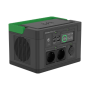 APC OffGrid Portable Power Station 330, 230V, 332Wh Lithium-ion, LCD, 2 CEE 7/3 Schuko outlets, Sinewave, 3 USB-A, 1 USB-C, Wireless Charger , Schneider Electric