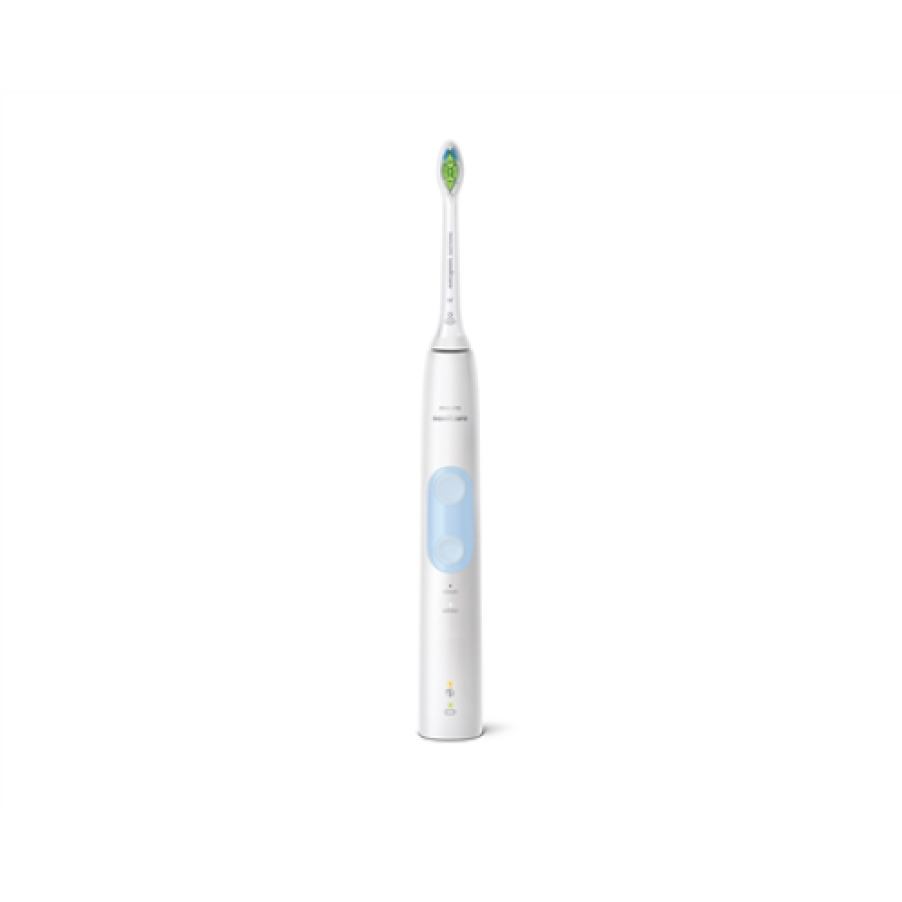 Philips , Electric Toothbrush , HX6839/28 Sonicare ProtectiveClean 4500 Sonic , Rechargeable , For adults , Number of brush heads included 1 , Number of teeth brushing modes 2 , White/Light Blue