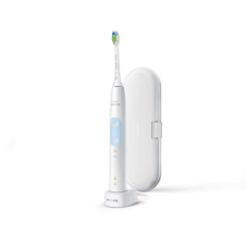 Philips , HX6839/28 Sonicare ProtectiveClean 4500 Sonic , Electric Toothbrush , Rechargeable , For adults , ml , Number of heads , White/Light Blue , Number of brush heads included 1 , Number of teeth brushing modes 2