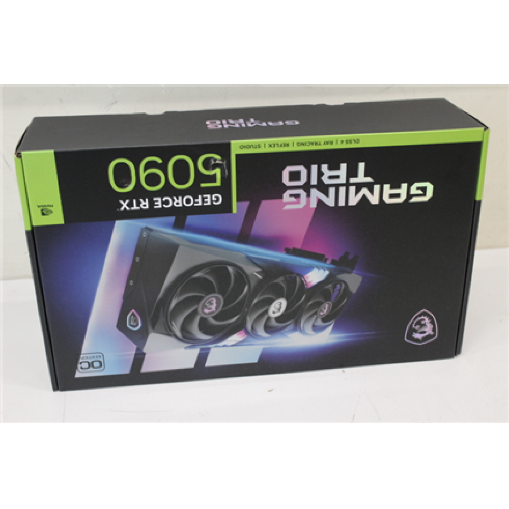 SALE OUT. , MSI GeForce RTX 5090 32G GAMING TRIO OC , NVIDIA , 32 GB , GeForce RTX 5090 , GDDR7 , DAMAGED PACKAGING , HDMI ports quantity 1 , PCI Express Gen 5