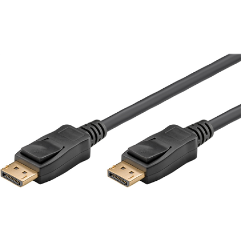 Goobay , DisplayPort connector cable 2.0 , Black , DP to DP , 2 m