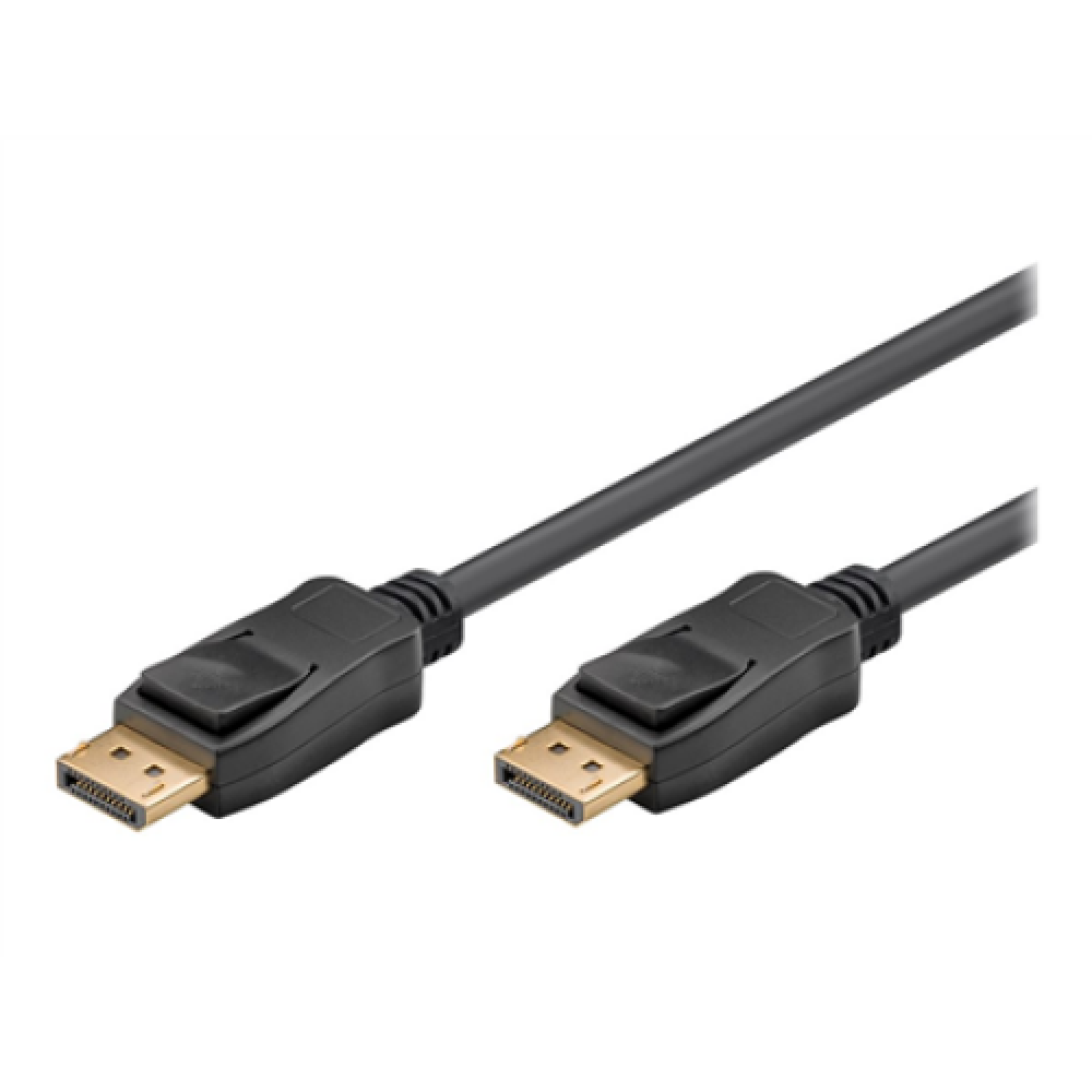 Goobay , DisplayPort connector cable 2.0 , Black , DP to DP , 2 m