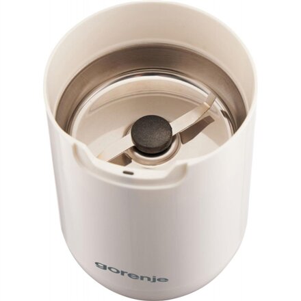Gorenje , Coffee Grinder , SMK150SW , 150 W , Coffee beans capacity 45 g , Lid safety switch , White