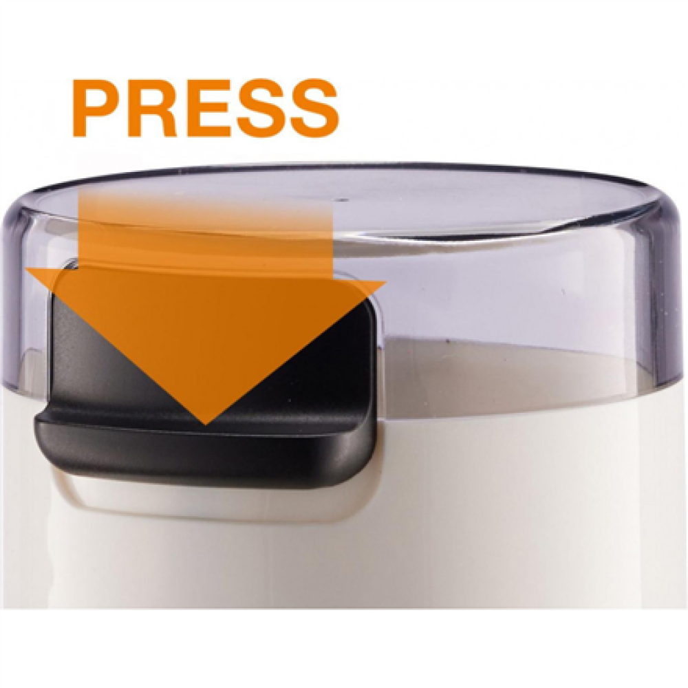 Gorenje , Coffee Grinder , SMK150SW , 150 W , Coffee beans capacity 45 g , Lid safety switch , White