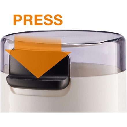 Gorenje , Coffee Grinder , SMK150SW , 150 W , Coffee beans capacity 45 g , Lid safety switch , White