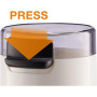 Gorenje , Coffee Grinder , SMK150SW , 150 W , Coffee beans capacity 45 g , Lid safety switch , White