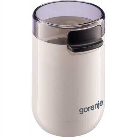 Gorenje , Coffee Grinder , SMK150SW , 150 W , Coffee beans capacity 45 g , Lid safety switch , White