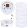 Camry , Food Dehydrator , CR 6659 , Power 240 W , Number of trays 5 , Temperature control , Integrated timer , White