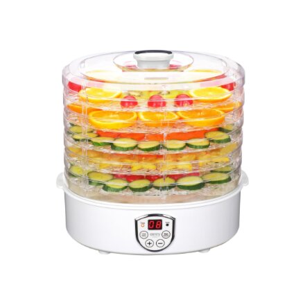 Camry , Food Dehydrator , CR 6659 , Power 240 W , Number of trays 5 , Temperature control , Integrated timer , White