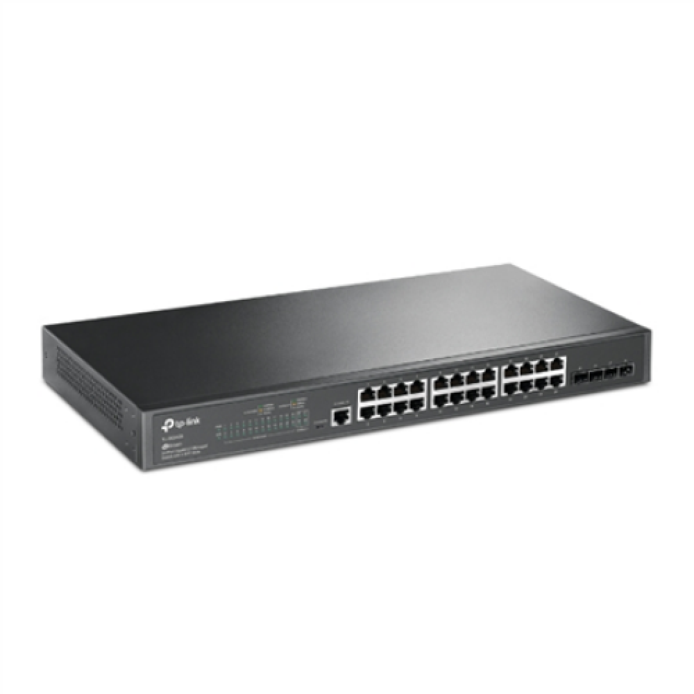 TP-LINK , JetStream L2 Switch , TL-SG3428 , Web Managed , Rackmountable , SFP ports quantity 4 , Power supply type Single