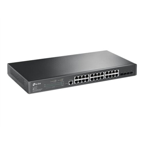 TP-LINK , JetStream L2 Switch , TL-SG3428 , Web Managed , Rackmountable , SFP ports quantity 4 , Power supply type Single