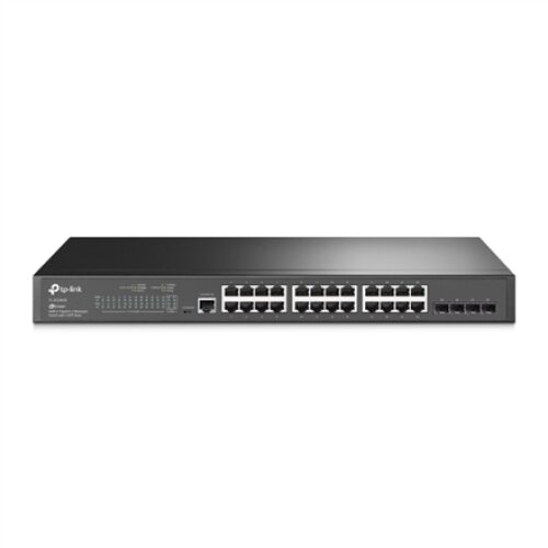 TP-LINK , JetStream L2 Switch , TL-SG3428 , Web Managed , Rackmountable , SFP ports quantity 4 , Power supply type Single