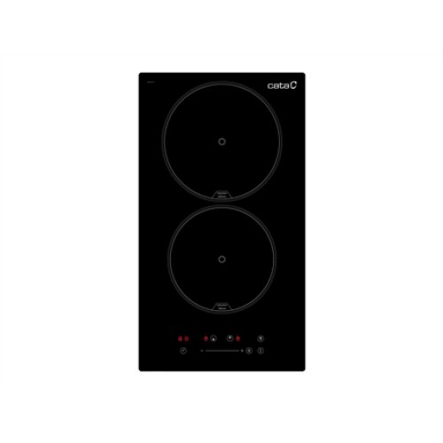 CATA , Hob , ISB 3102 BK , Induction , Number of burners/cooking zones 2 , Slider , Timer , Black