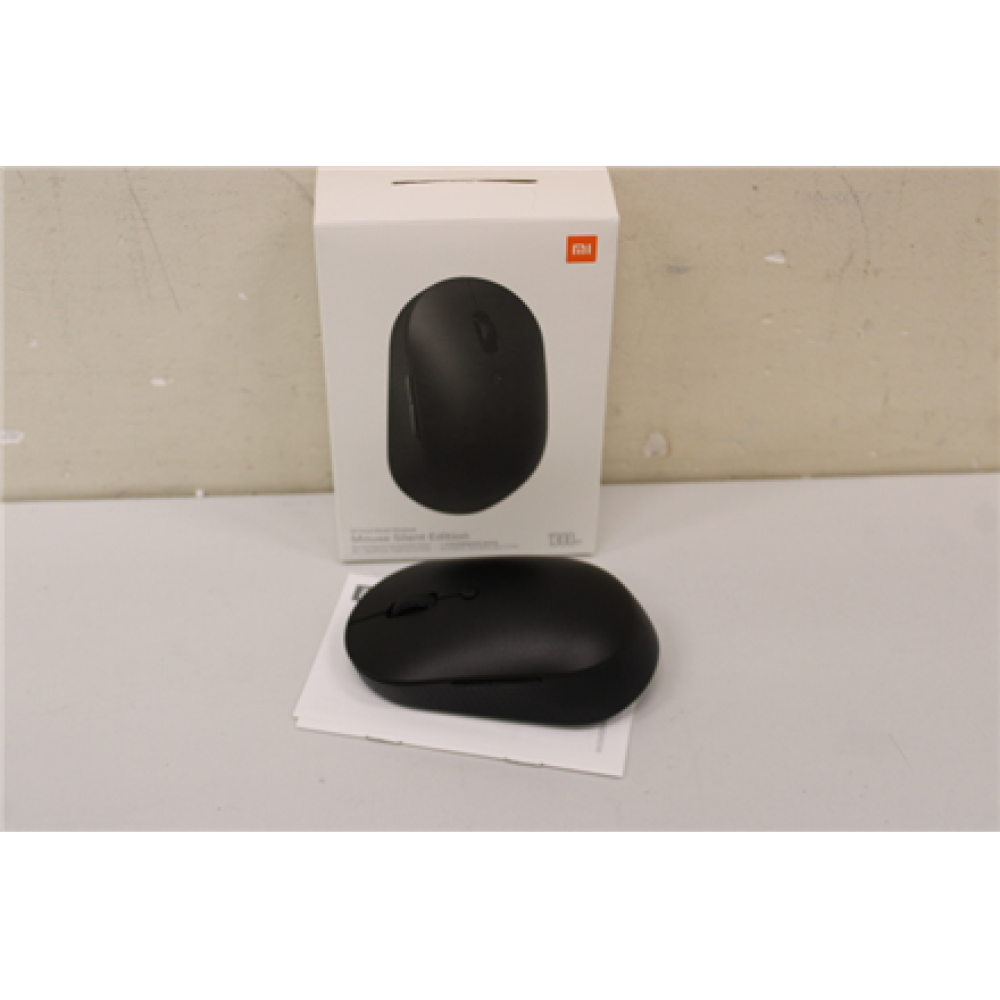 SALE OUT. Xiaomi Mi Dual Mode Wireless Mouse Silent Edition/Black , Xiaomi Mi Dual Mode Wireless Mouse Silent Edition , HLK4040GL , Wireless , Bluetooth 4.2 & 2.4 GHz , Black , USED