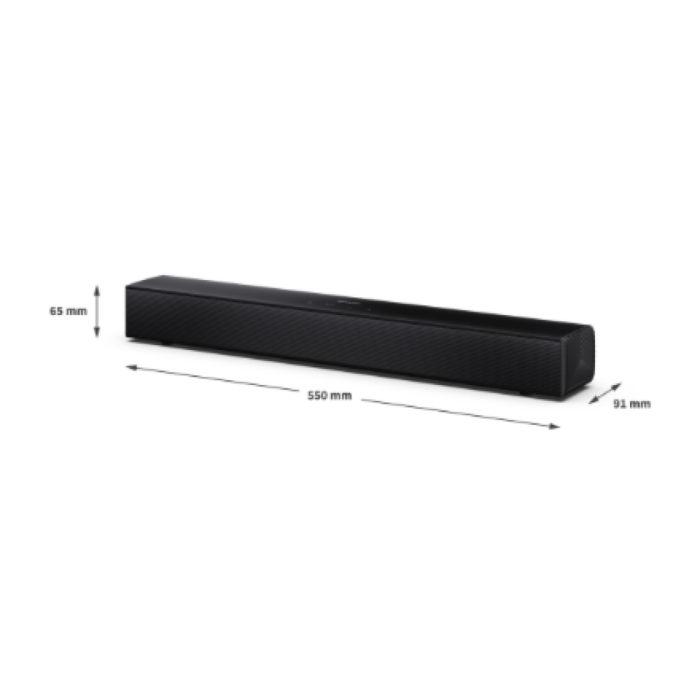 Sharp Compact 2.0 Soundbar , HT-SB121 , 120 W , Bluetooth , Black , Wireless connection