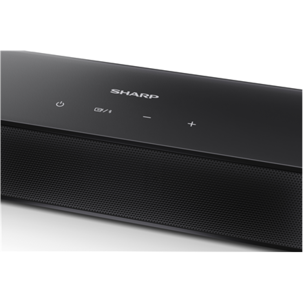Sharp Compact 2.0 Soundbar , HT-SB121 , 120 W , Bluetooth , Black , Wireless connection