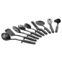 Stoneline , Kitchen utensil set , 9 pc(s) , Dishwasher proof , black