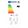 Gorenje , Washing Machine , WNEI84BS , Energy efficiency class B , Front loading , Washing capacity 8 kg , 1400 RPM , Depth 54.5 cm , Width 60 cm , Display , LED , Steam function , Self-cleaning , White